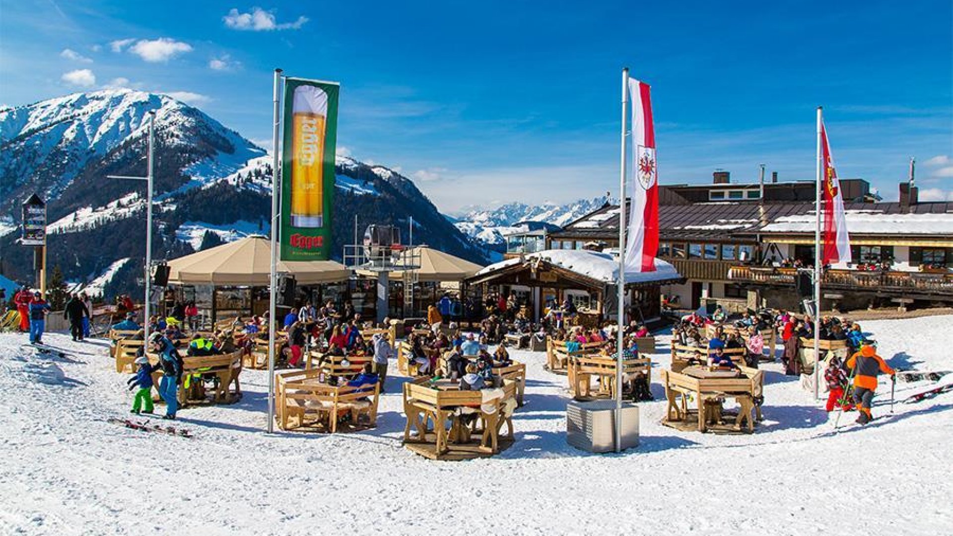 Streuböden Alm Winter