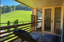 Loggia mit privater Sauna