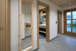 Hallway with entrance door