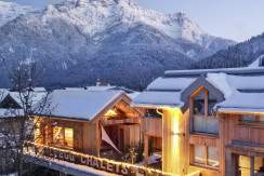 Tiny Chalet in winter