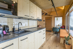 Küche und Essbereich