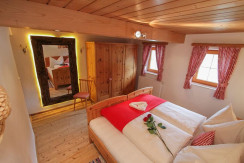 Schlafzimmer mit Blick von oben