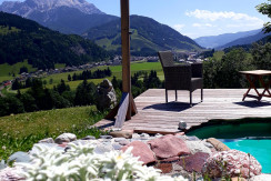 Bachlauf mit Bachdusche_Ferienhof Obertenn