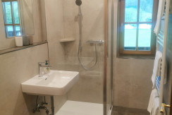 Badezimmer mit Dusche