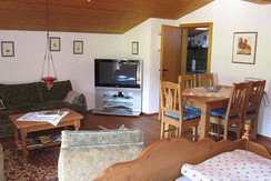 Wohnschlafzimmer  Dachgeschoß