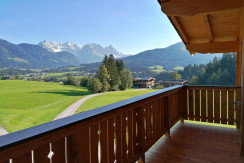 Ferienwohnung Lacken - Blick auf die umliegende Bergwelt