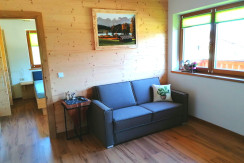 Doppelschlafcouch im Wohnbereich