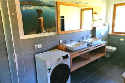 Waschmaschine in der Ferienwohnung Lacken