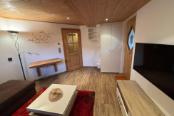 Wohnbereich in der Ferienwohnung Seisl