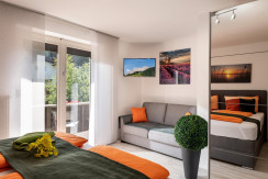 2- Bettzimmer mit Sofa