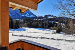 spätwinterlicher Ausblick auf Kitzbüheler Horn
