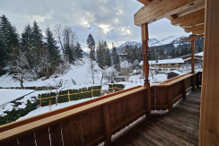 Die Aussicht vom Balkon