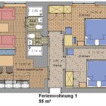 Photo of Apartment, shower, toilet, facing the garden