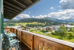 Herrlicher Ausblick vom Balkon