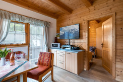 Küche / Wohnzimmer mit TV