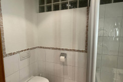 Blick in das Badezimmer