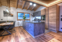 Koch- & Essbereich Ferienwohnung Steinplatte