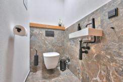 separate Toilette Ferienwohnung Wilder Kaiser