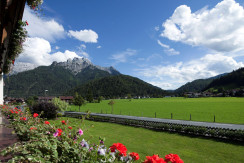 Balkonbilck zu den Steinbergen
