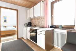 Kitchen with dining area on the ground floor