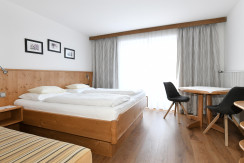 Double room with extra bed