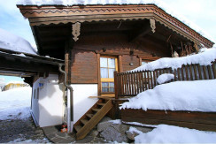 Ferienhaus im Winter