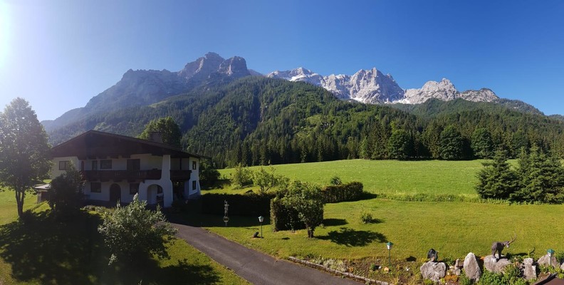 Ausblick auf die Loferer Steinberge