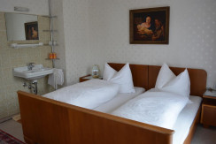 Blick ins Doppelzimmer