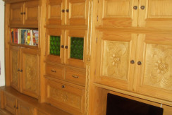 Wohnküche mit Schrank