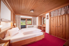 Blick in das Schlafzimmer