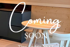 Grey and White Elegant Simple Coming Soon Your Sto